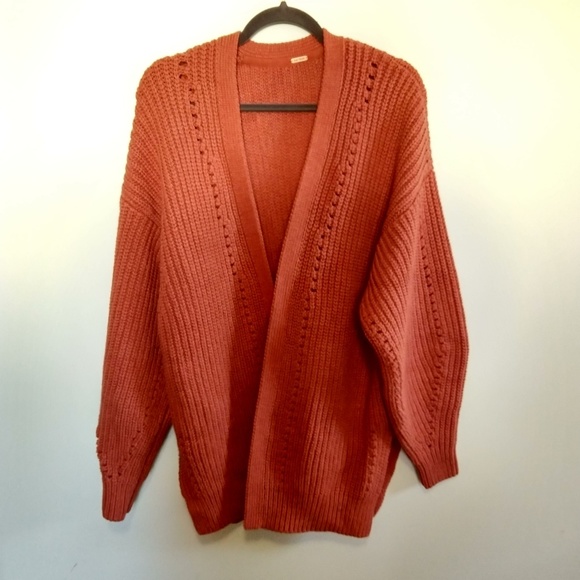 Free People Plush Oversized Wool Cardigan - Picture 2 of 8